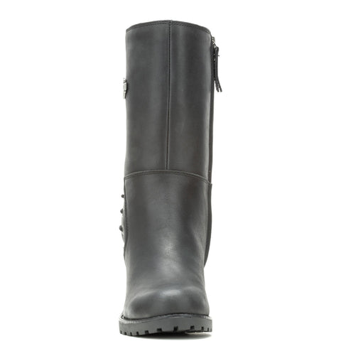 Harley-Davidson Aldona 9" D87268 Womens Black Leather Casual Dress Boots