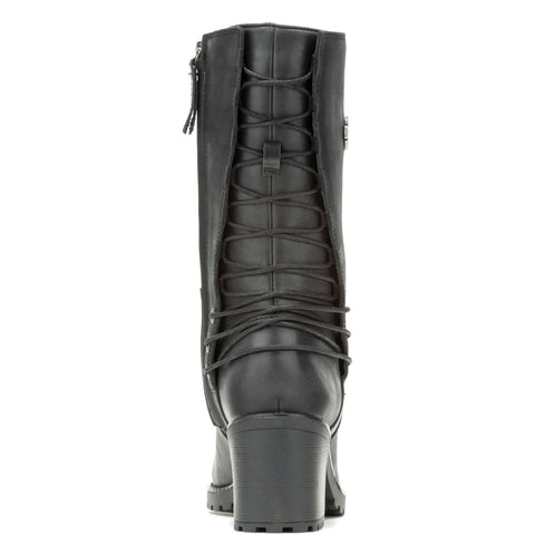 Harley-Davidson Aldona 9" D87268 Womens Black Leather Casual Dress Boots