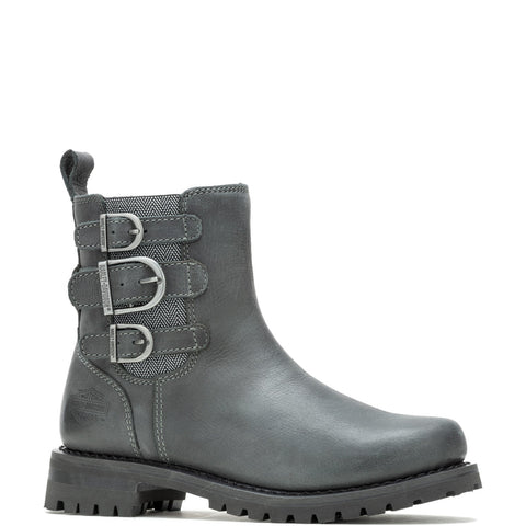 Harley-Davidson Beasley 6" Strap D87278 Womens Black Casual Dress Boots