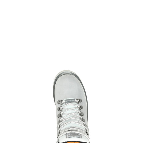 Harley-Davidson Denway 4.5" D87294 Womens Gray Leather Zipper Motorcycle Boots