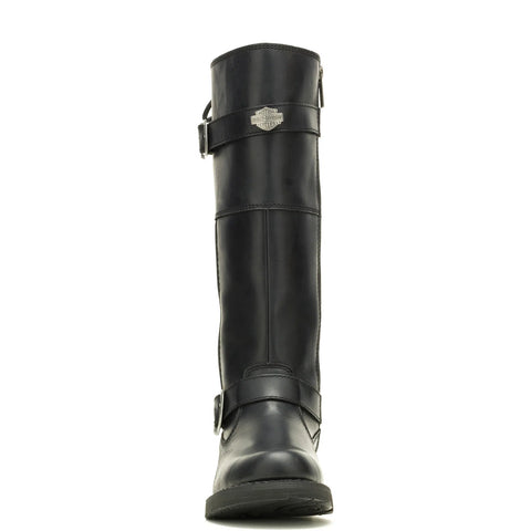 Harley-Davidson Kirtland Ride 14" D87307 Womens Black Motorcycle Boots