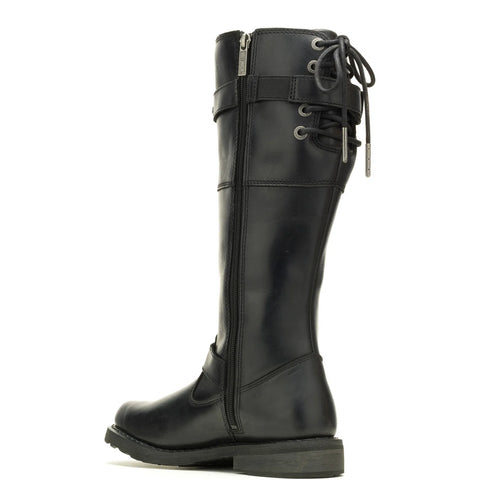 Harley-Davidson Kirtland Ride 14" D87307 Womens Black Motorcycle Boots