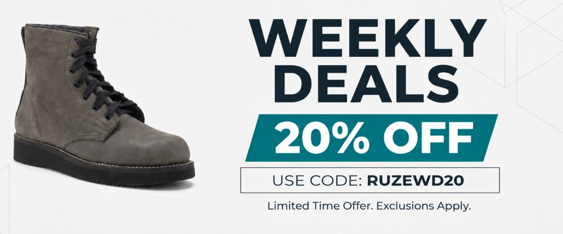 Weekly Deals 20% Off