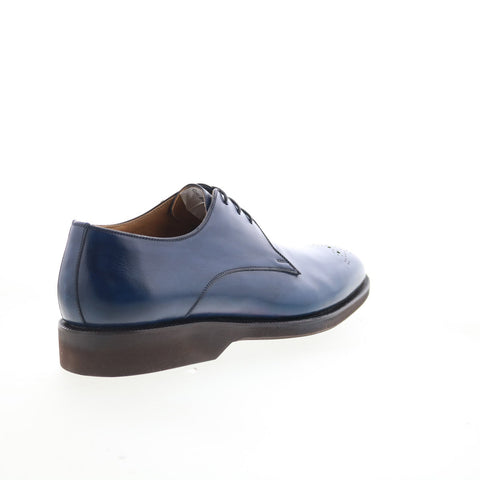 Pastori by Di Bianco Hadrian Mens Blue Oxfords Wingtip & Brogue Shoes