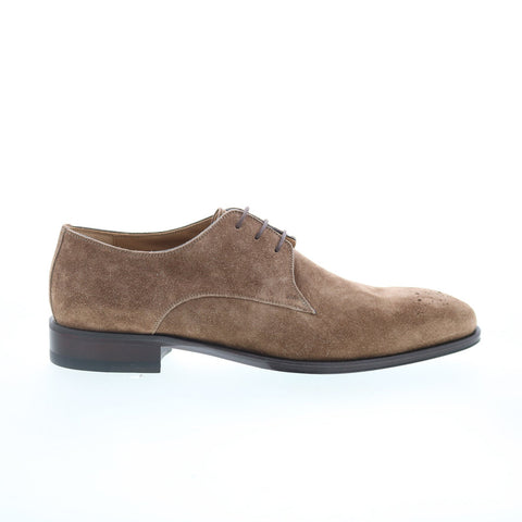 Pastori by Di Bianco Hadrian Mens Brown Oxfords Wingtip & Brogue Shoes