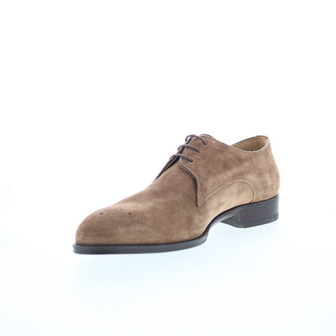 Pastori by Di Bianco Hadrian Mens Brown Oxfords Wingtip & Brogue Shoes