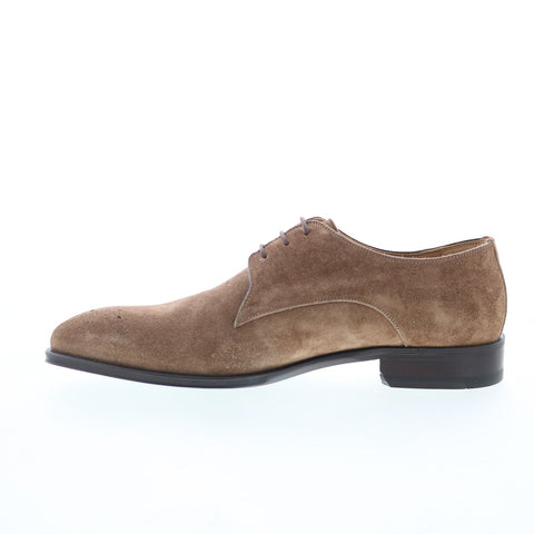 Pastori by Di Bianco Hadrian Mens Brown Oxfords Wingtip & Brogue Shoes