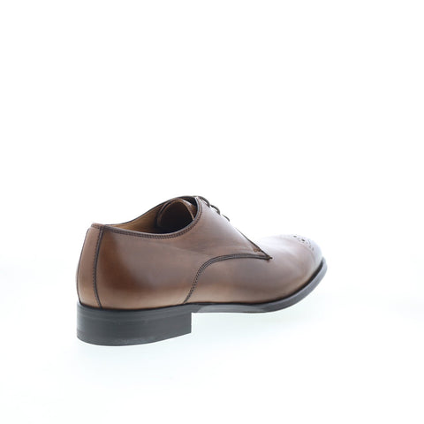 Pastori by Di Bianco Hadrian Mens Brown Oxfords & Lace Ups Casual Shoes