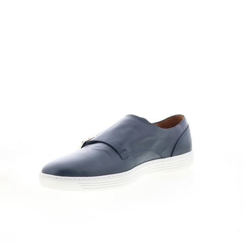 Pastori by Di Bianco Helvius Mens Blue Loafers & Slip Ons Casual Shoes