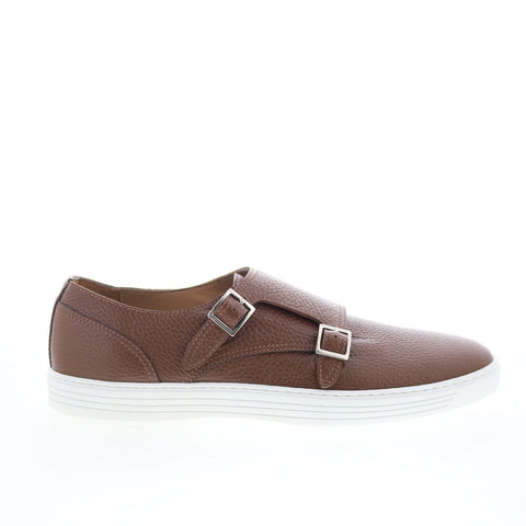 Pastori by Di Bianco Helvius Mens Brown Loafers & Slip Ons Casual Shoes