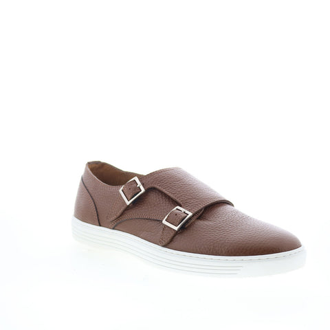 Pastori by Di Bianco Helvius Mens Brown Loafers & Slip Ons Casual Shoes