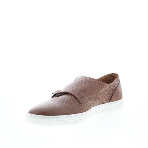 Pastori by Di Bianco Helvius Mens Brown Loafers & Slip Ons Casual Shoes
