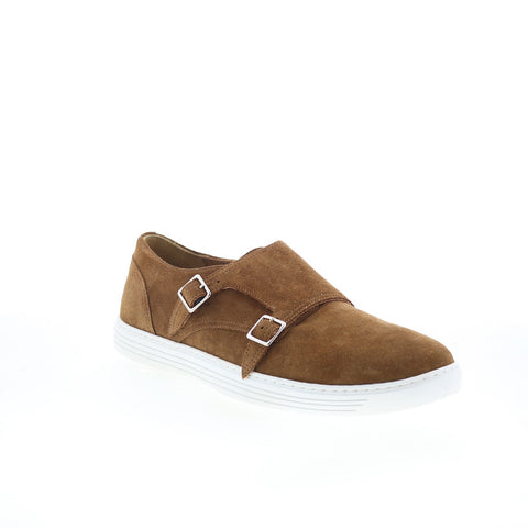Pastori by Di Bianco Helvius Mens Brown Loafers & Slip Ons Casual Shoes