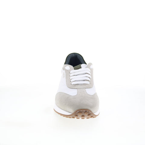Pastori by Di Bianco Heraclus Mens White Suede Lifestyle Sneakers Shoes