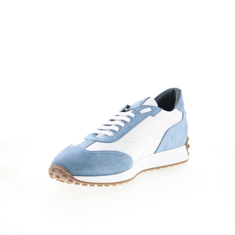 Pastori by Di Bianco Hercalius Mens White Suede Lifestyle Sneakers Shoes