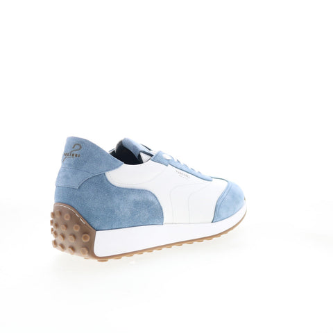 Pastori by Di Bianco Hercalius Mens White Suede Lifestyle Sneakers Shoes