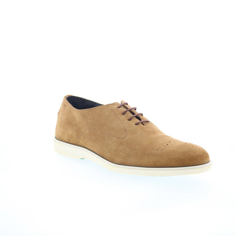Pastori by Di Bianco Hostillian Mens Brown Oxfords Wingtip & Brogue Shoes