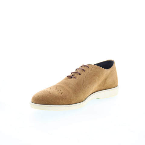 Pastori by Di Bianco Hostillian Mens Brown Oxfords Wingtip & Brogue Shoes