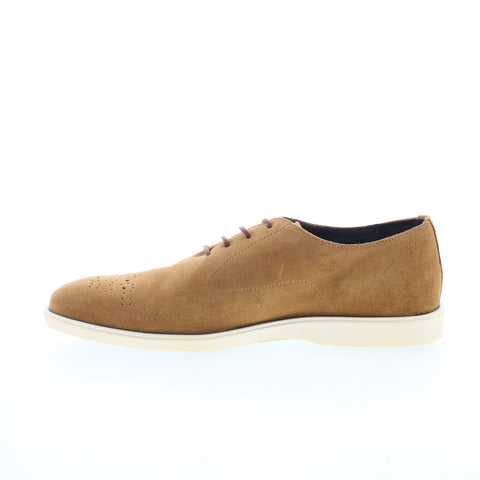 Pastori by Di Bianco Hostillian Mens Brown Oxfords Wingtip & Brogue Shoes