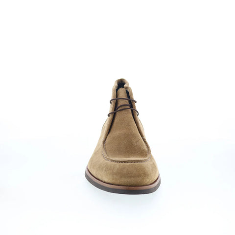 Pastori by Di Bianco Ischia Mens Brown Suede Lace Up Chukkas Boots
