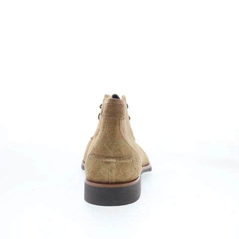 Pastori by Di Bianco Ischia Mens Brown Suede Lace Up Chukkas Boots