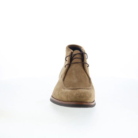 Di Bianco Ischia Mens Brown Suede Lace Up Chukkas Boots