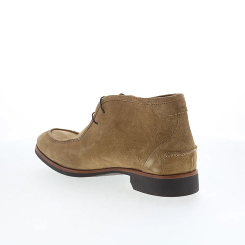 Di Bianco Ischia Mens Brown Suede Lace Up Chukkas Boots