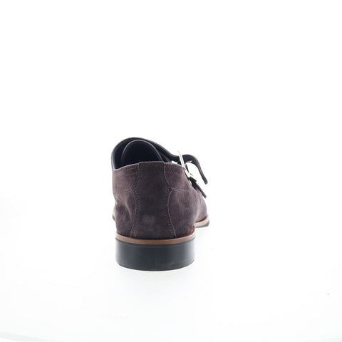 Di Bianco Isernia Mens Brown Suede Loafers & Slip Ons Casual Shoes