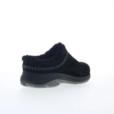 Merrell Encore Ice 5 J006002W Womens Black Wide Nubuck Clogs Slippers Shoes
