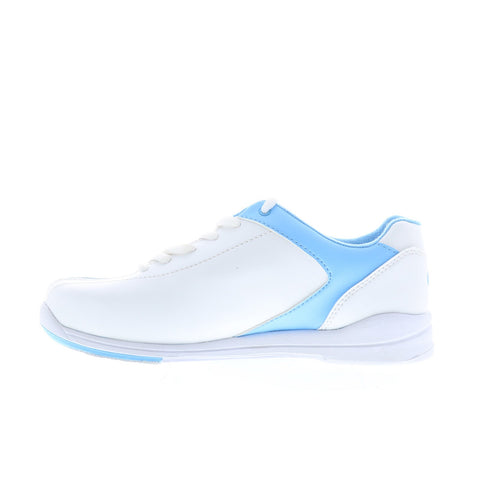 Dexter Jason4-1-1 Mens White Leather Lace Up Athletic Bowling Shoes