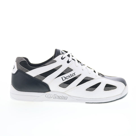 Dexter Jason4-2-1 Mens White Synthetic Lace Up Athletic Bowling Shoes