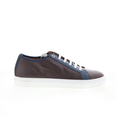 Pastori by Di Bianco Julius Mens Brown Leather Lifestyle Sneakers Shoes