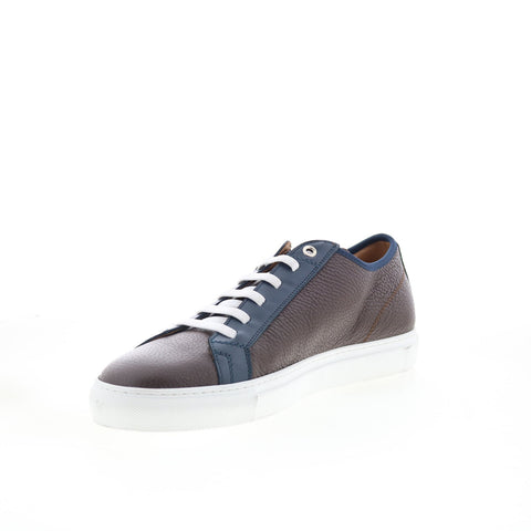 Pastori by Di Bianco Julius Mens Brown Leather Lifestyle Sneakers Shoes