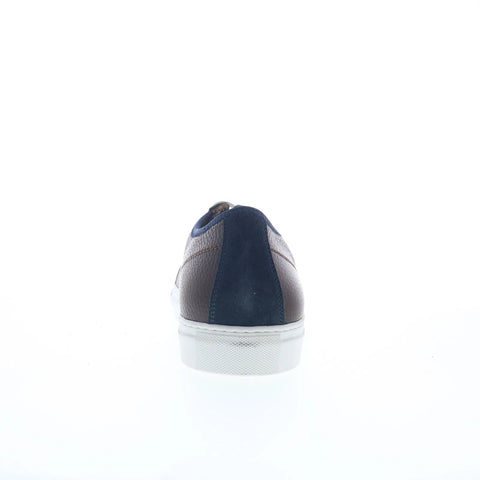 Pastori by Di Bianco Julius Mens Brown Leather Lifestyle Sneakers Shoes