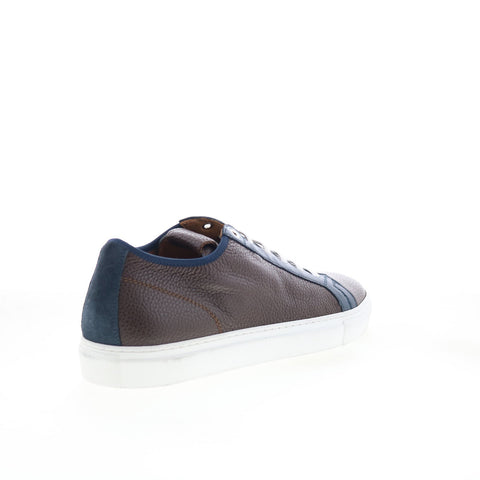 Pastori by Di Bianco Julius Mens Brown Leather Lifestyle Sneakers Shoes