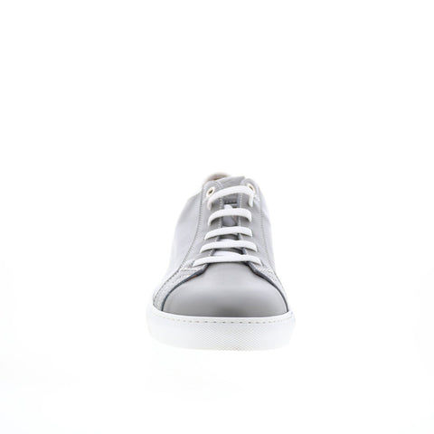 Pastori by Di Bianco Julius Mens Gray Leather Lace Up Lifestyle Sneakers Shoes