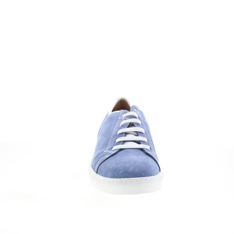 Pastori by Di Bianco Julius Mens Blue Suede Lifestyle Sneakers Shoes
