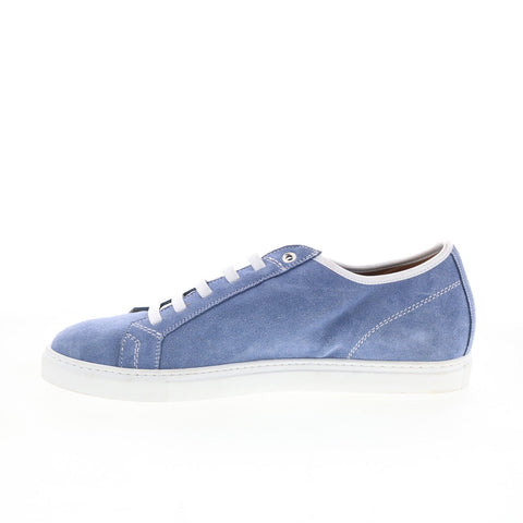 Pastori by Di Bianco Julius Mens Blue Suede Lifestyle Sneakers Shoes