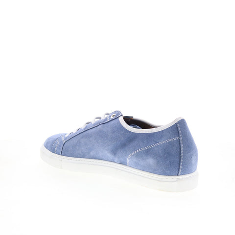 Pastori by Di Bianco Julius Mens Blue Suede Lifestyle Sneakers Shoes
