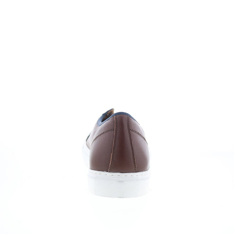 Pastori by Di Bianco Julius Mens Brown Leather Lifestyle Sneakers Shoes