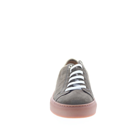 Pastori by Di Bianco Julius Mens Gray Suede Lace Up Lifestyle Sneakers Shoes