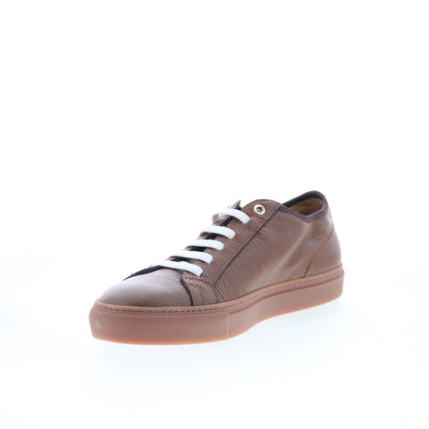 Pastori by Di Bianco Julius Pebble Mens Brown Lifestyle Sneakers Shoes