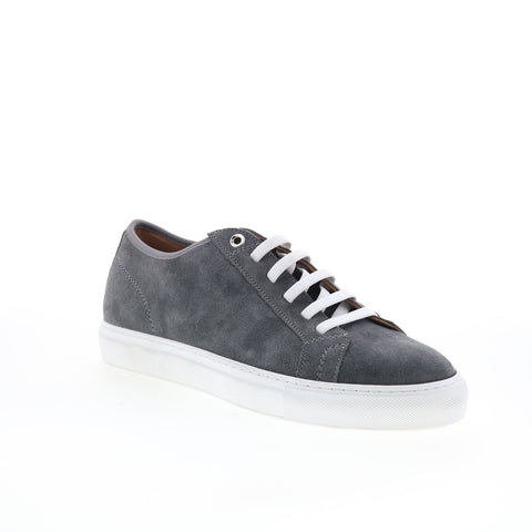 Pastori by Di Bianco Julius Mens Gray Suede Lace Up Lifestyle Sneakers Shoes