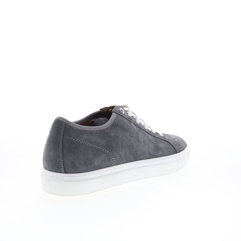 Pastori by Di Bianco Julius Mens Gray Suede Lace Up Lifestyle Sneakers Shoes