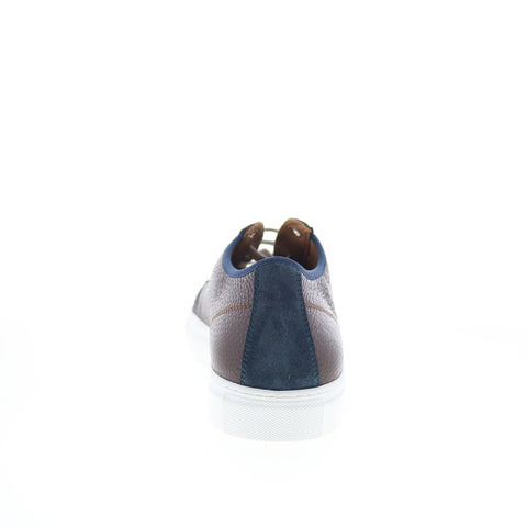 Pastori by Di Bianco Julius Mens Brown Leather Lifestyle Sneakers Shoes