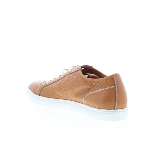 Pastori by Di Bianco Julius Mens Brown Leather Lifestyle Sneakers Shoes