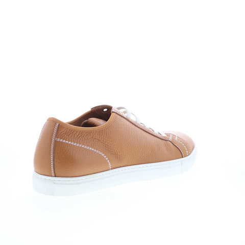 Pastori by Di Bianco Julius Mens Brown Leather Lifestyle Sneakers Shoes