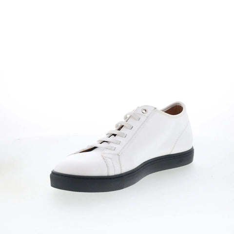 Pastori by Di Bianco Julius Mens White Leather Lifestyle Sneakers Shoes