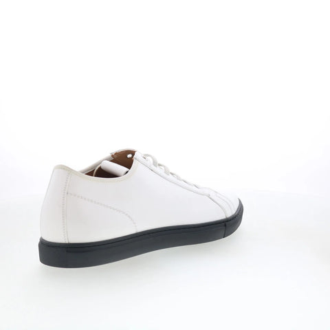 Pastori by Di Bianco Julius Mens White Leather Lifestyle Sneakers Shoes