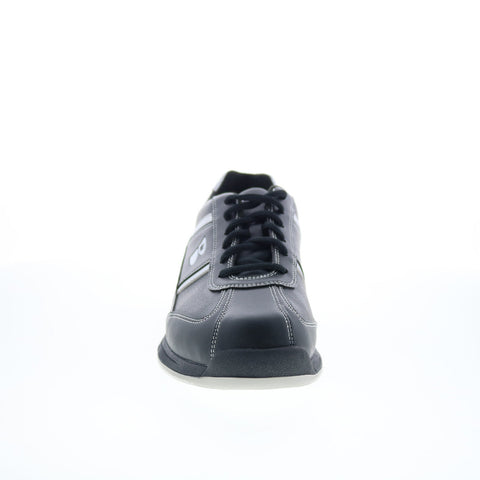 Brunswick K-MART#2A Mens Black Synthetic Lace Up Athletic Bowling Shoes